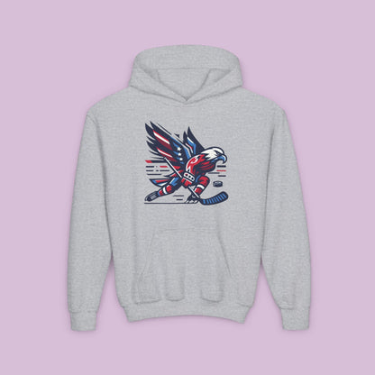 Washington Hockey Eagle Youth Hoodie