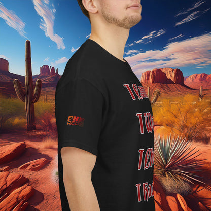 PHX Reds "Never Leave A Wrexham Match" Tee