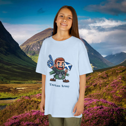 Scotland Tartan Army Kids Tee
