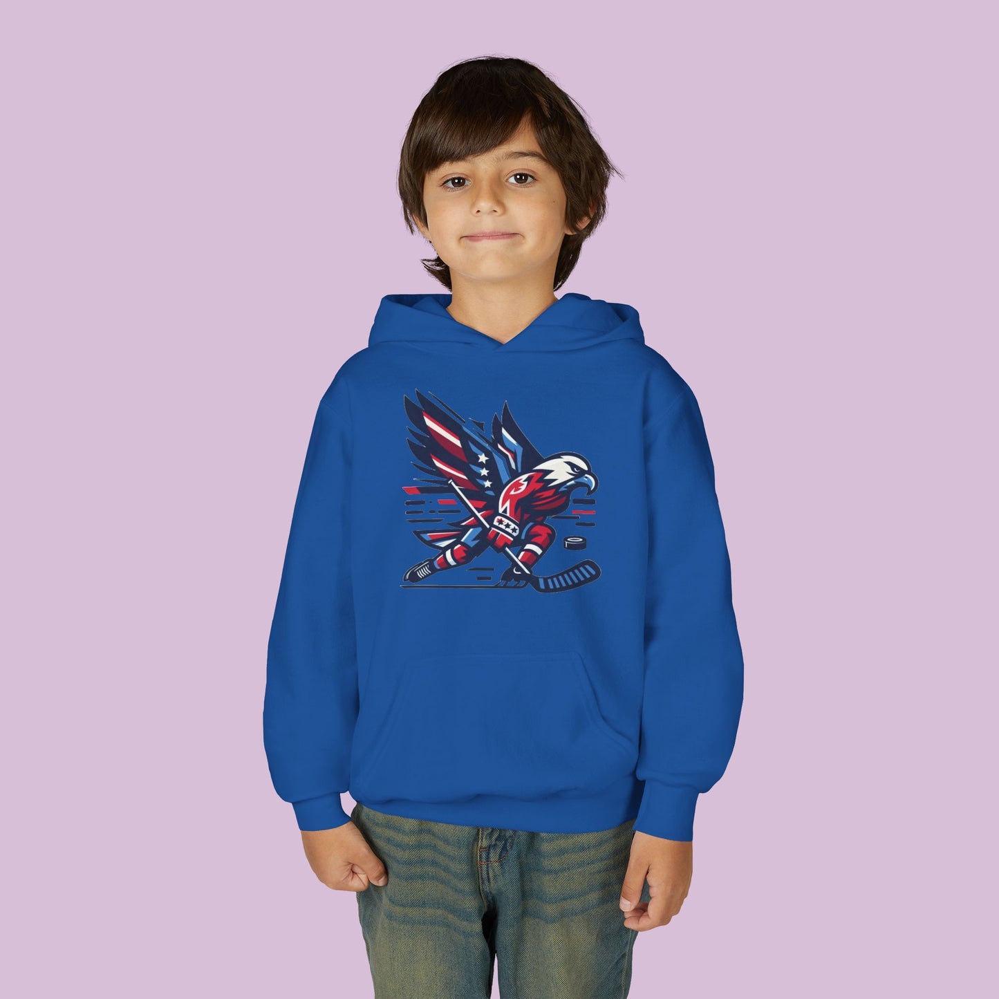 Washington Hockey Eagle Youth Hoodie