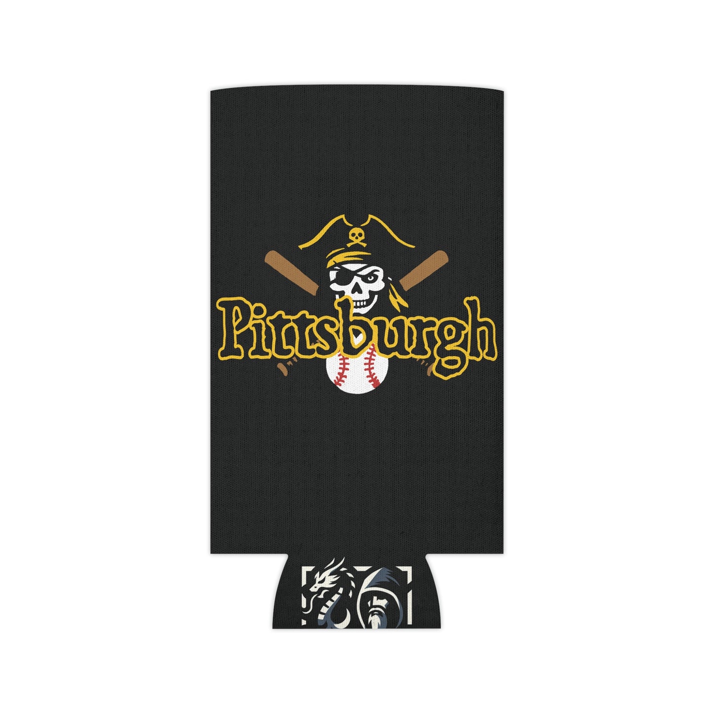 Pittsburgh Baseball Logo Can Cooler