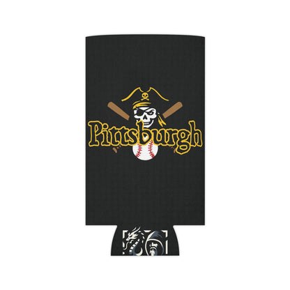 Pittsburgh Baseball Logo Can Cooler