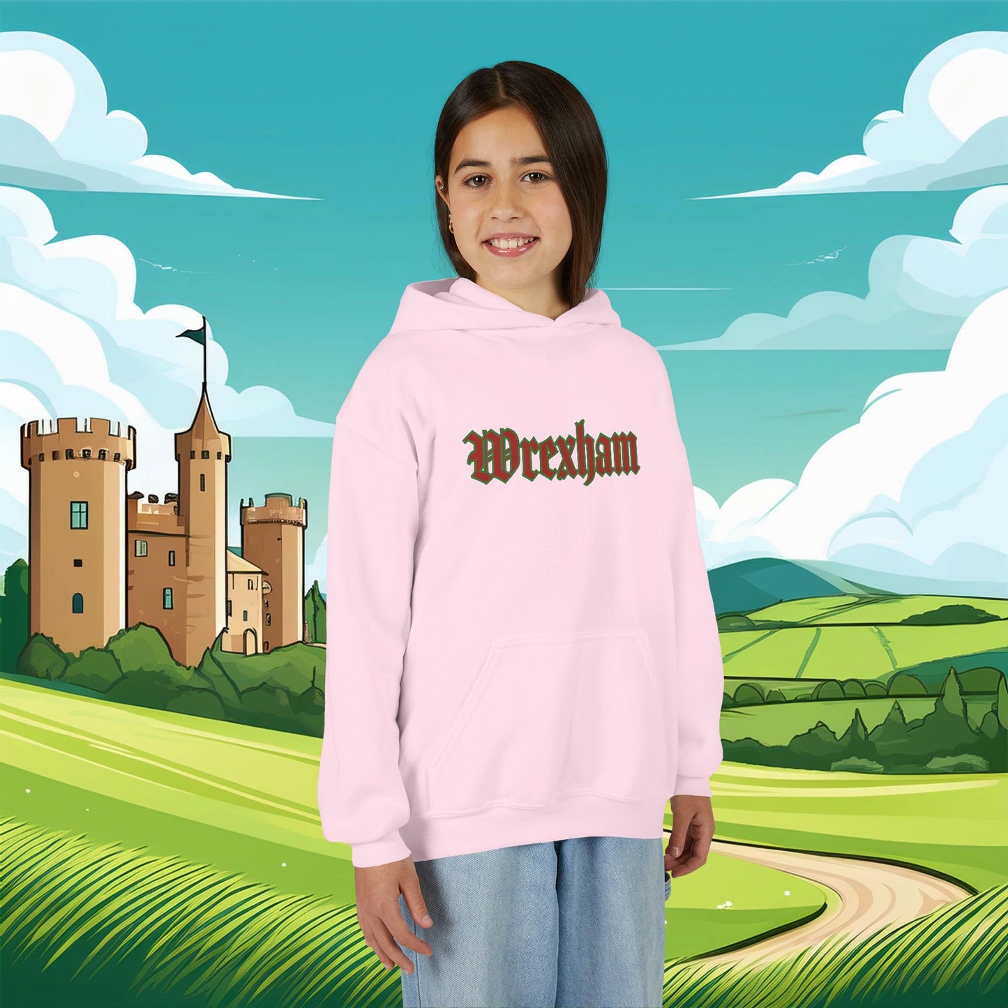 Wrexham Red Dragon Keeper Youth Hoodie