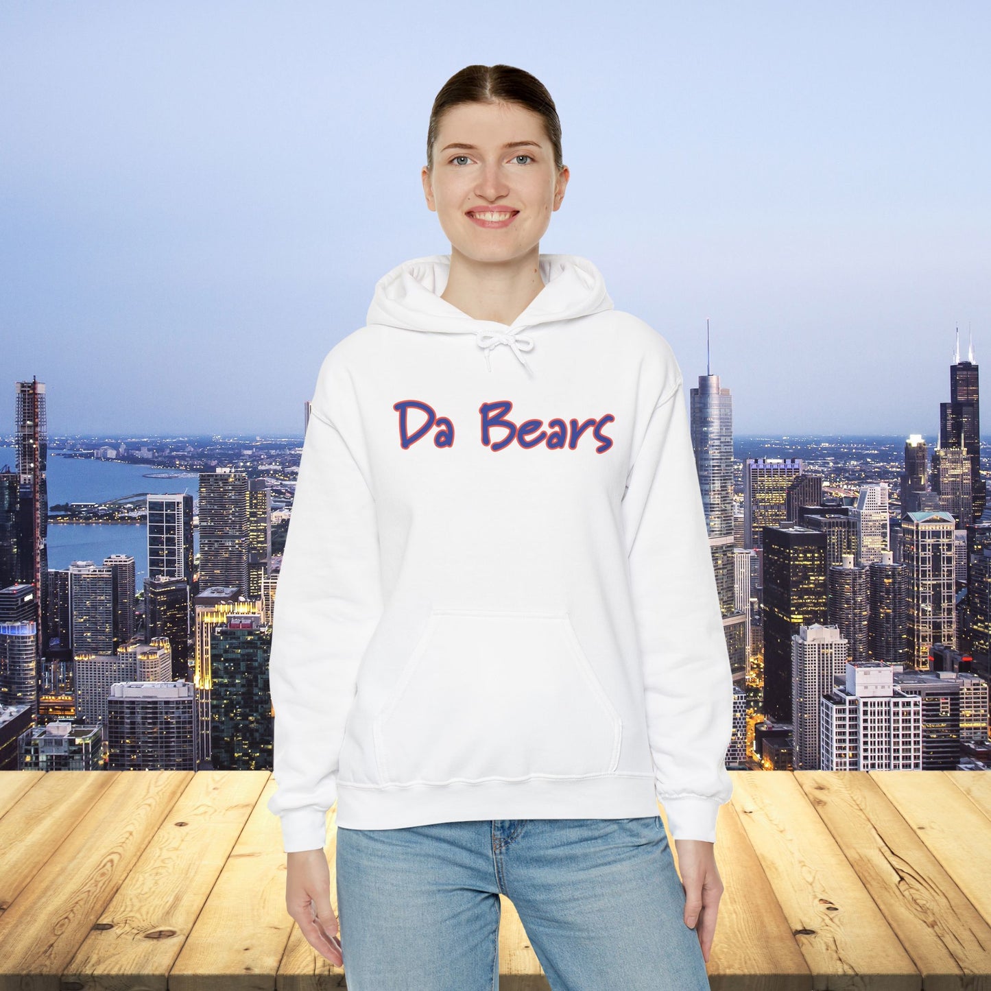 Da Bears Logo Hoodie