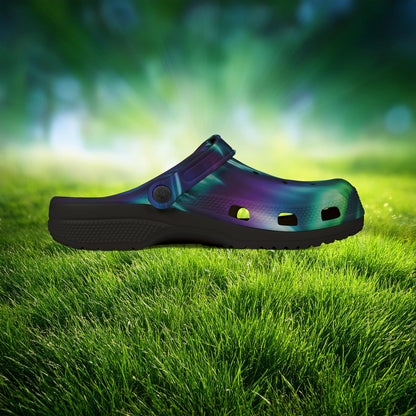 Northern Lights Foam Clogs