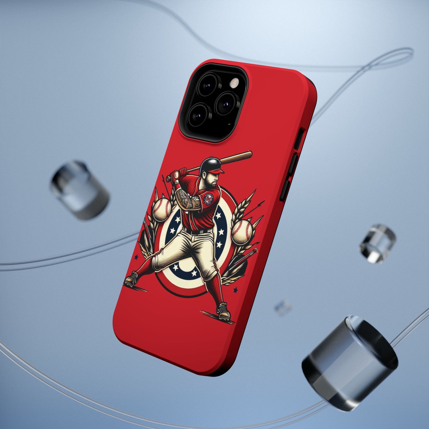 Washington Baseball At Bat Impact-Resistant Cases