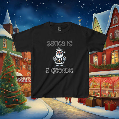 Santa Is A Geordie Kids Tee