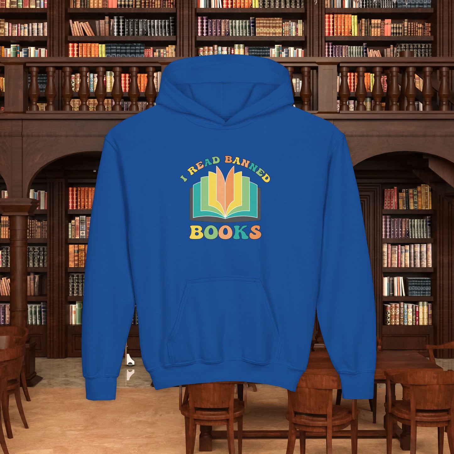 I Read Banned Books Youth Hoodie