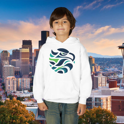 Seattle Football Logo Youth Hoodie