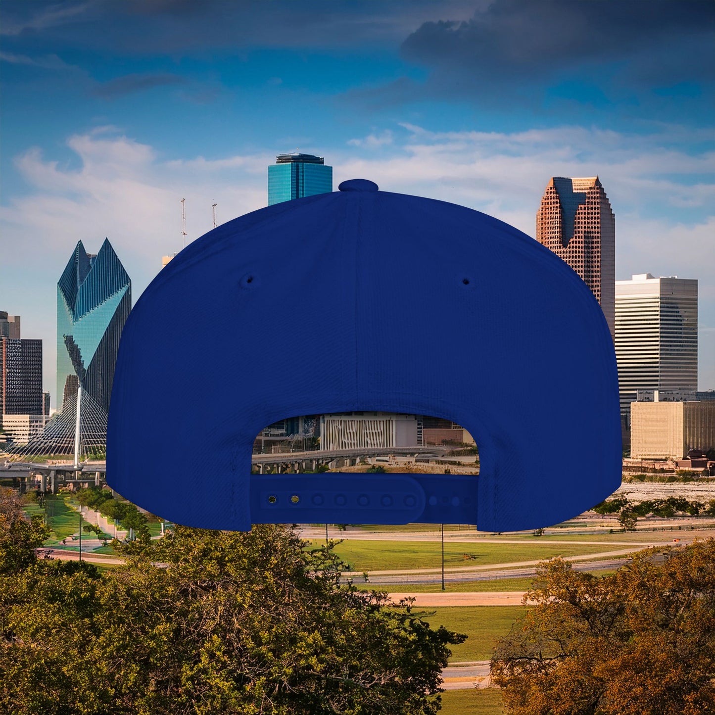 Dallas D Flat Bill Snapback with Star