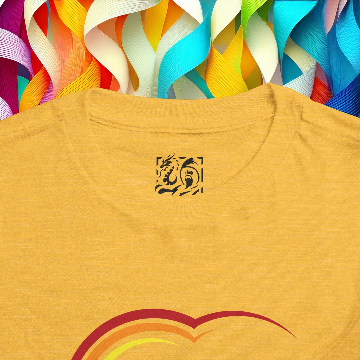 Rainbow Heart Toddler Tee