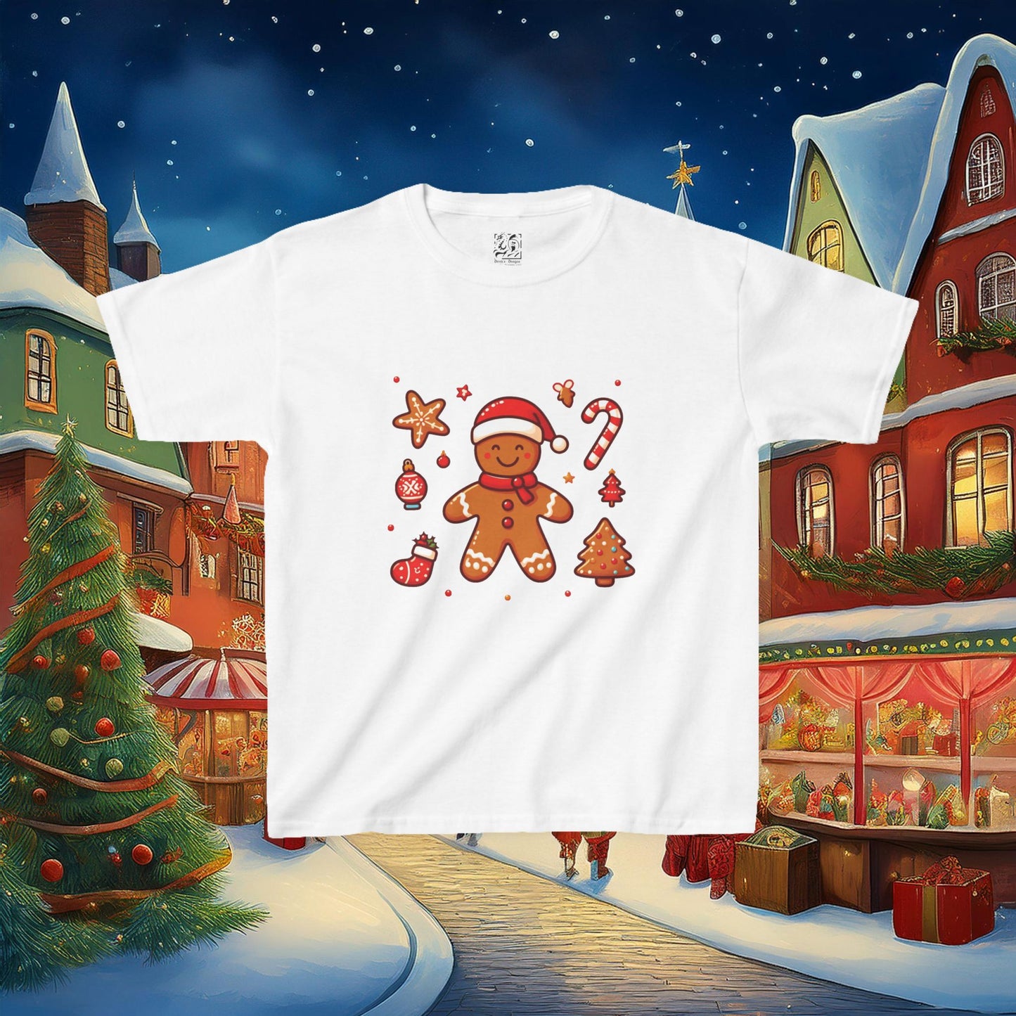 Gingerbread Kids Tee