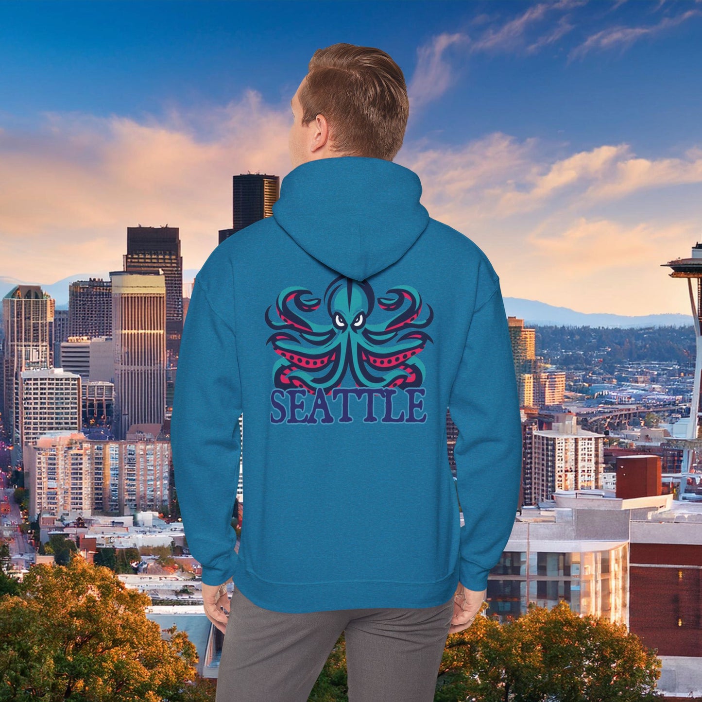 Seattle Hockey Logo Hoodie