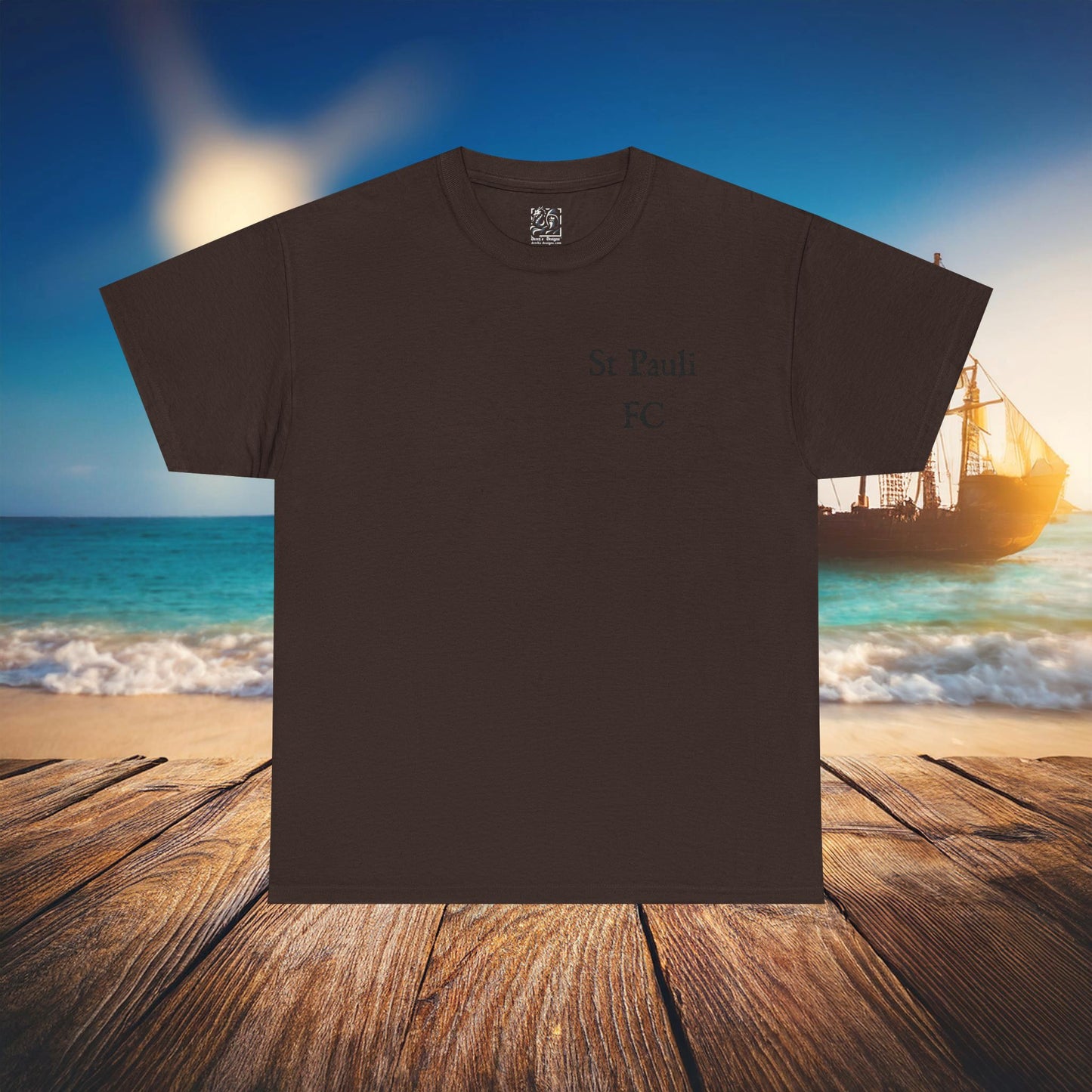 St Pauli Pirate Soccer Tee
