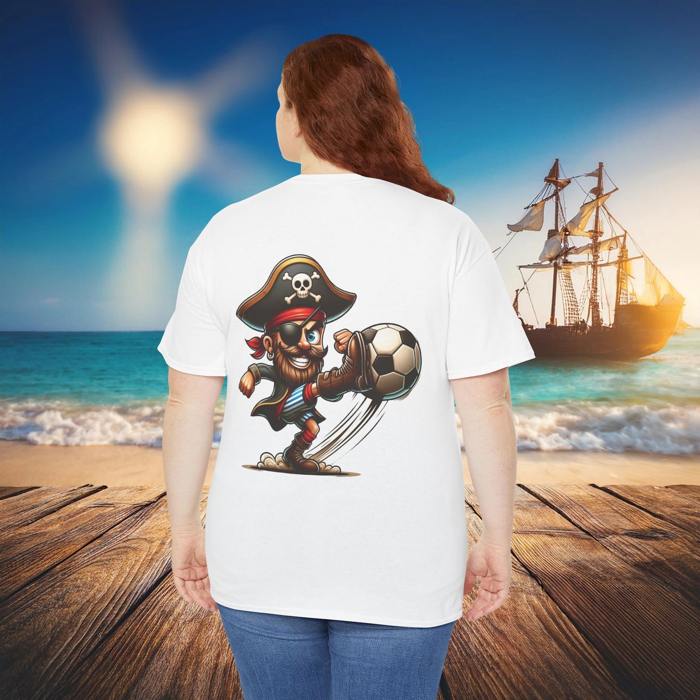 St Pauli Pirate Soccer Tee