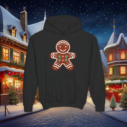 Gingerbread Man Youth Hoodie
