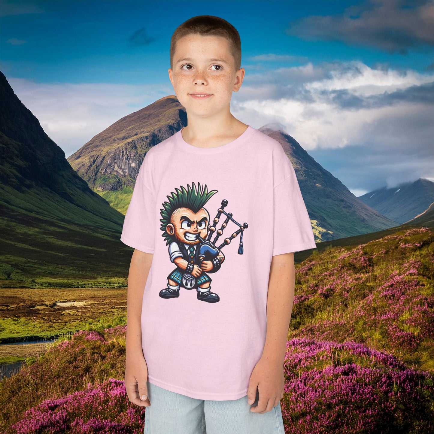 Scottish Punk Rock Kids Tee
