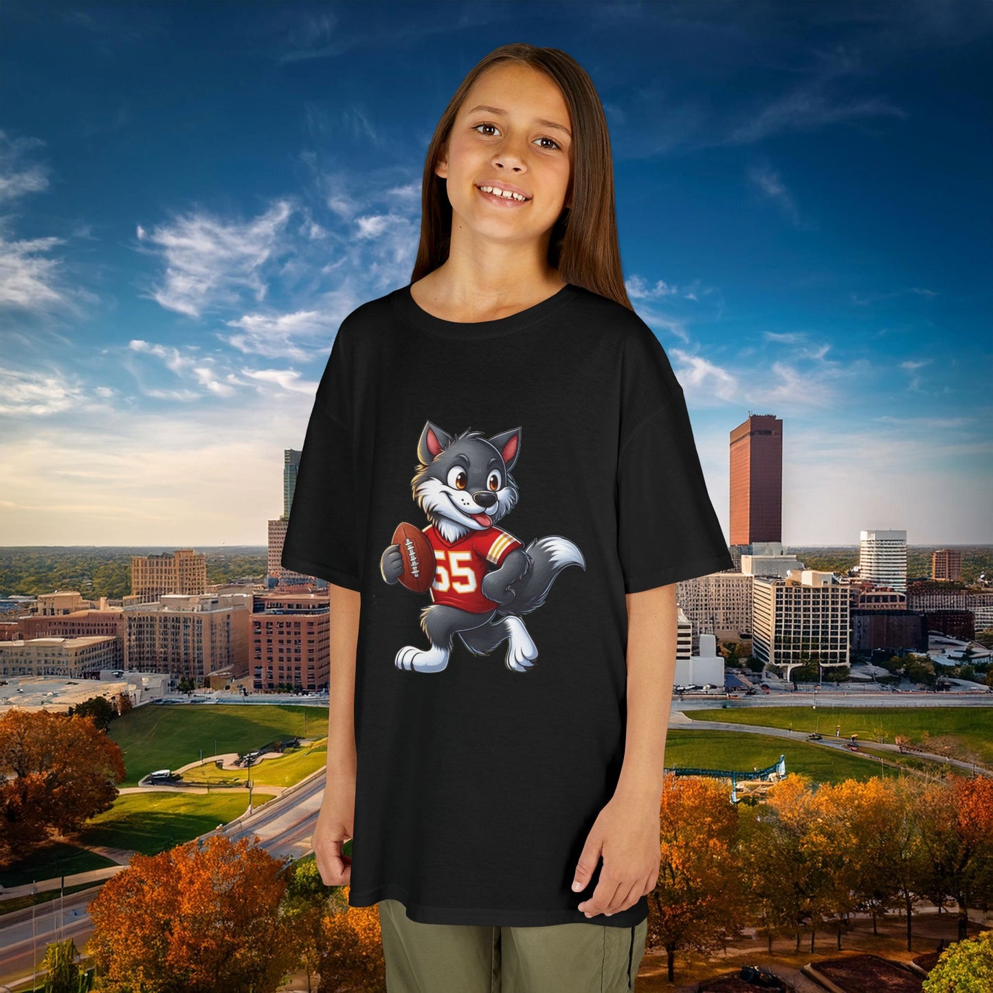 Kansas City Little Wolf Kids Tee