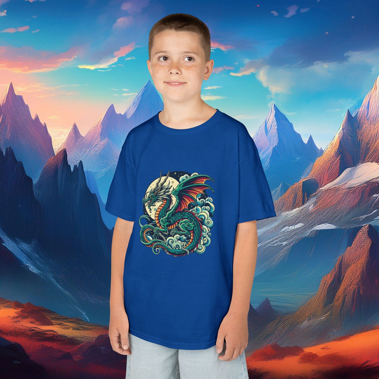 Cloud Dragon Kids Tee