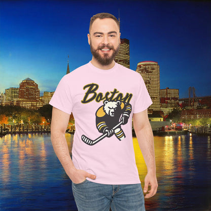 Boston Hockey Bear Tee