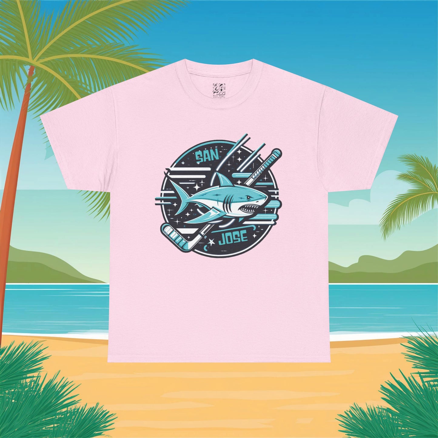 San Jose Hockey Logo Tee