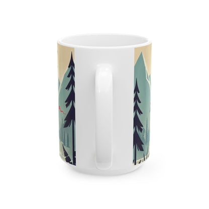 Frostback Mountains Ceramic Mugs (11oz\15oz)