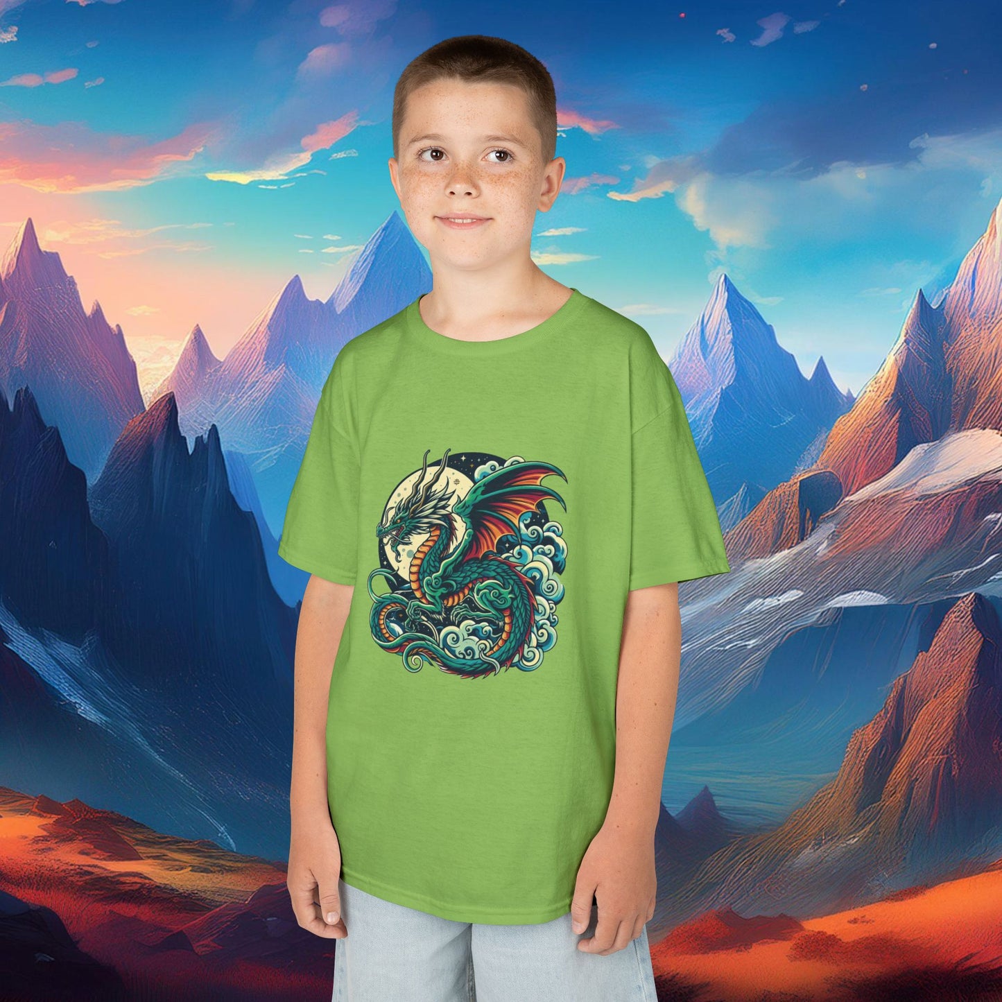Cloud Dragon Kids Tee