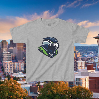 Seattle Football Crest Kids Tee