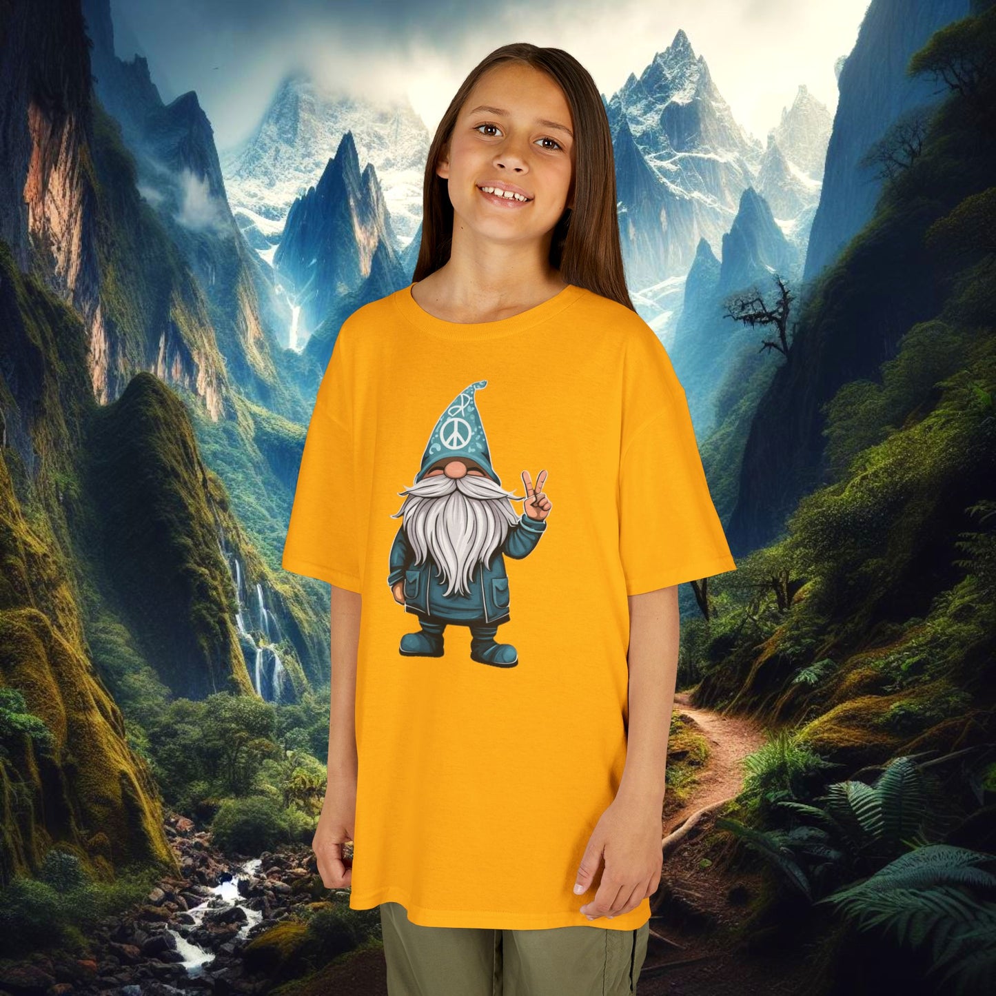 Peace Gnome Kids Tee