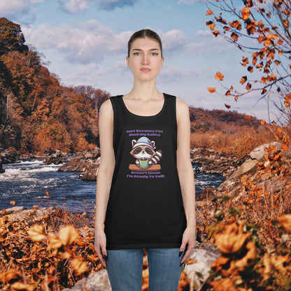 Raccoon Coffee Tank Top