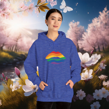 Rainbow Kiss Unisex Hoodie