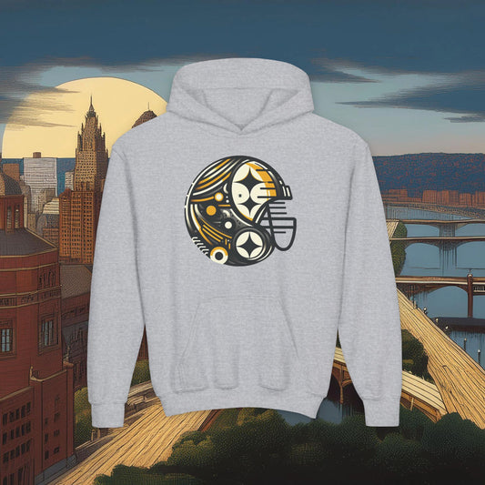 Pittsburgh Football Crest Youth Hoodie