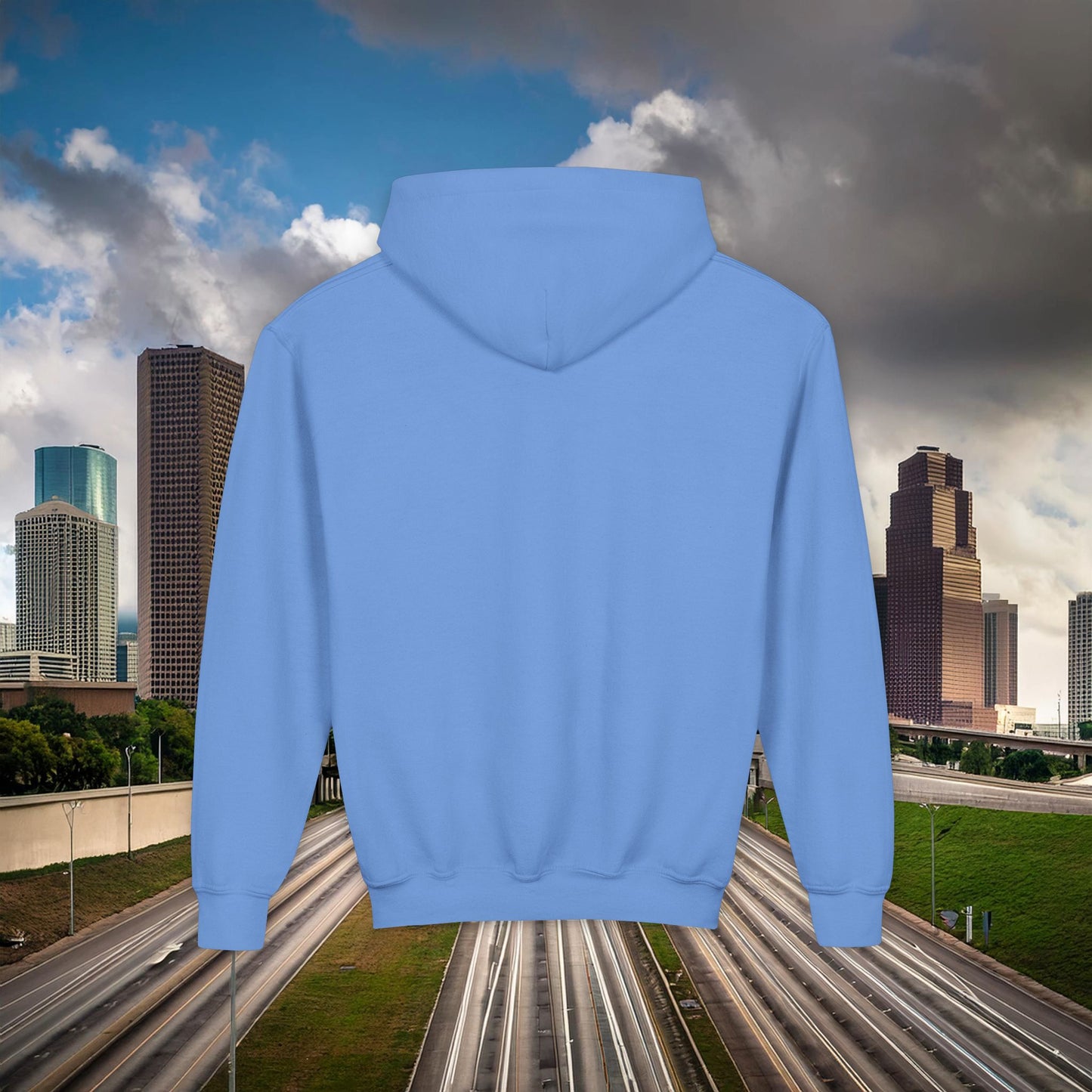 Houston Skull Youth Hoodie