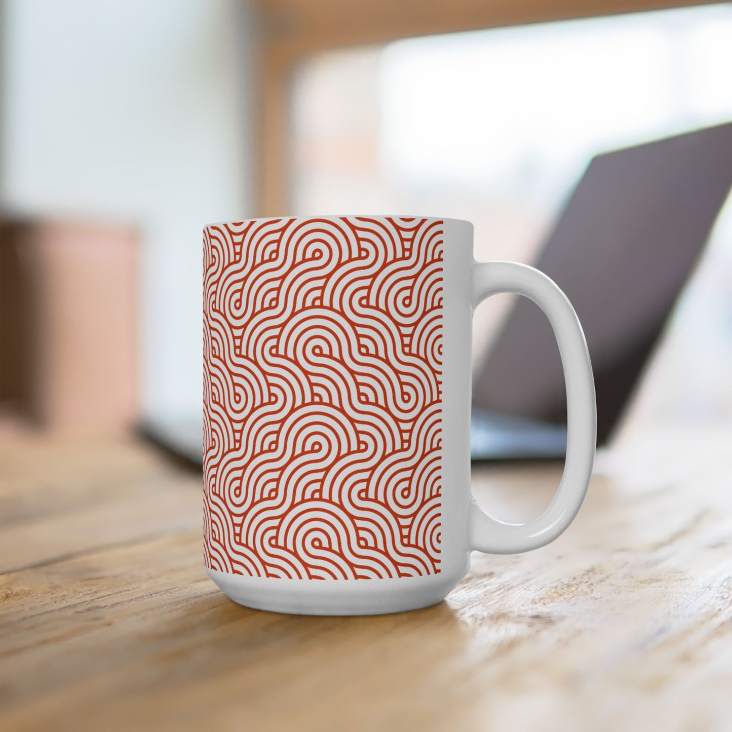 Retro Waves Ceramic Mug (11oz/15oz)