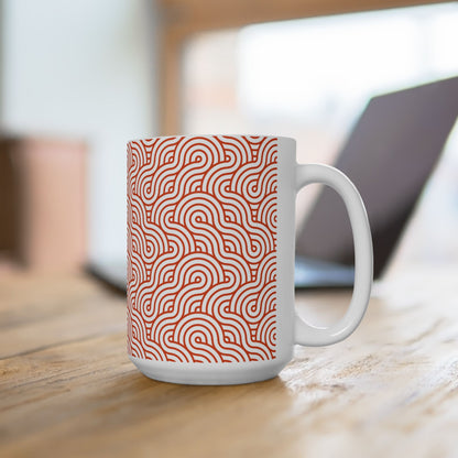 Retro Waves Ceramic Mug (11oz/15oz)