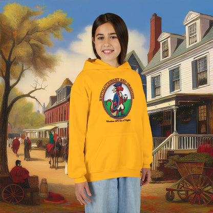 Little Revolutionary Red Dragons Youth Hoodie