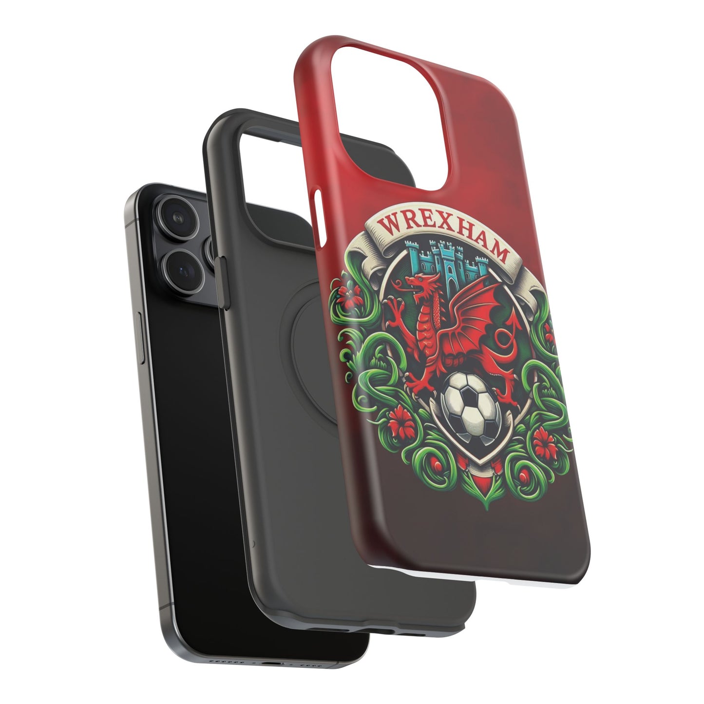 Wrexham Crest Impact-Resistant Cases