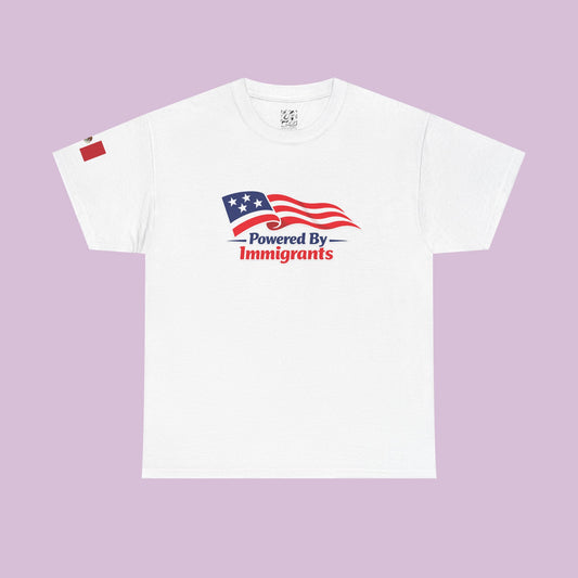 Powered By Immigrants Tee