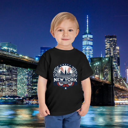 New York Bronx Baseball Toddler Tee