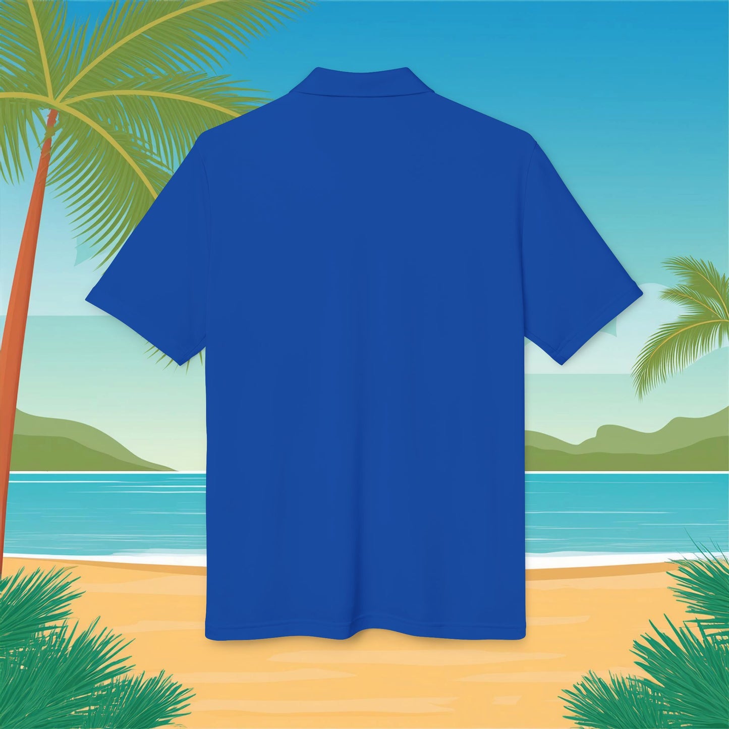 Miami Leaping Marlin adidas Performance Polo