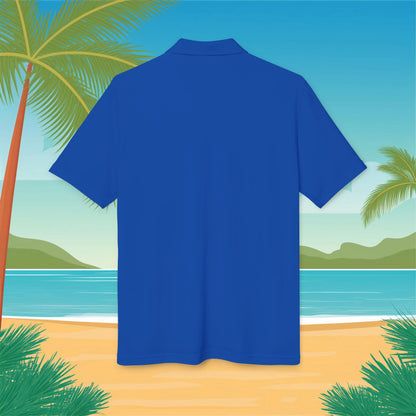 Miami Leaping Marlin adidas Performance Polo