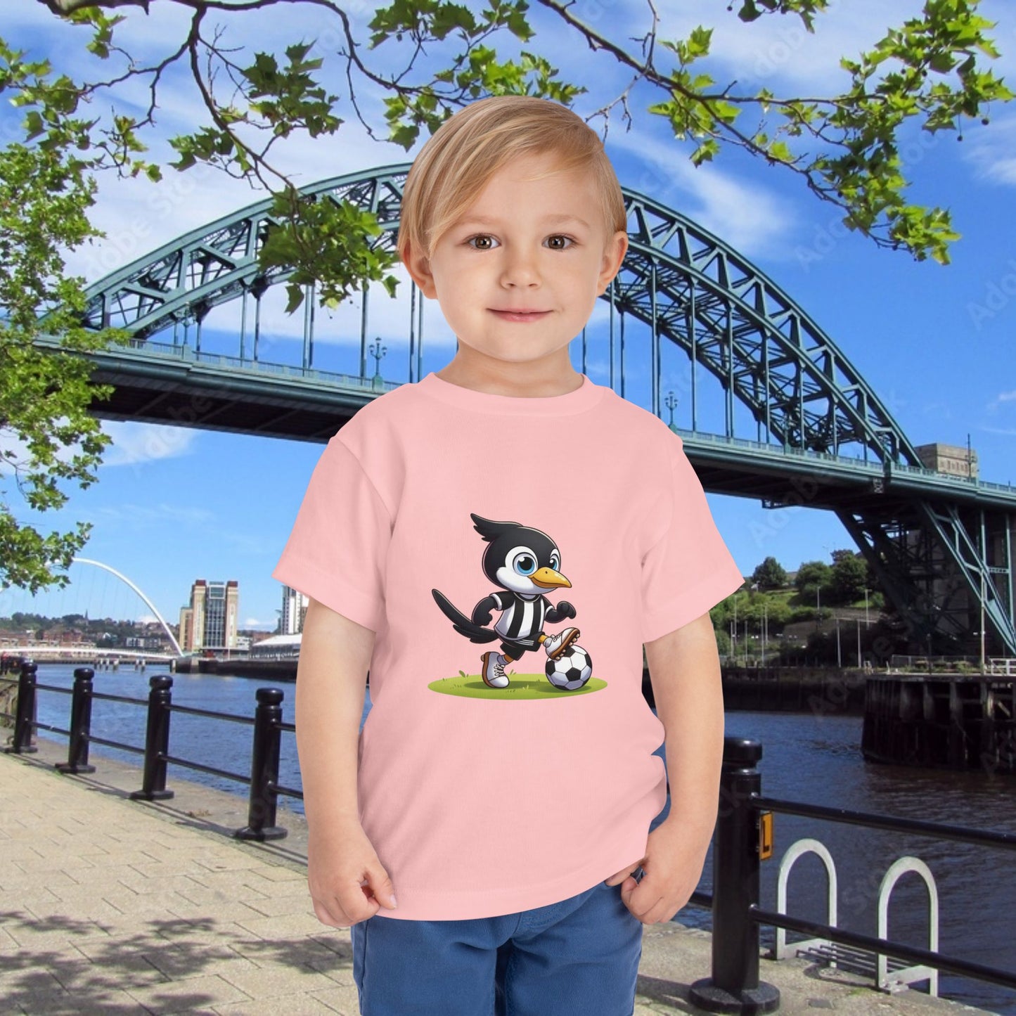 Newcastle United Little Magpie Toddler Tee