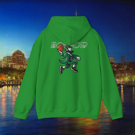 Boston Basketball Logo Hoodie
