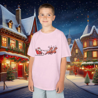 Santa's Sleigh Kids Tee