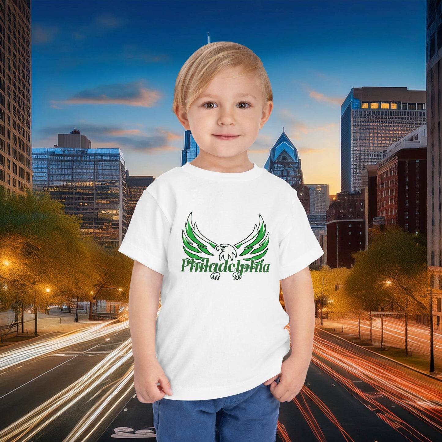 Philadelphia Eagle Logo Toddler Tee
