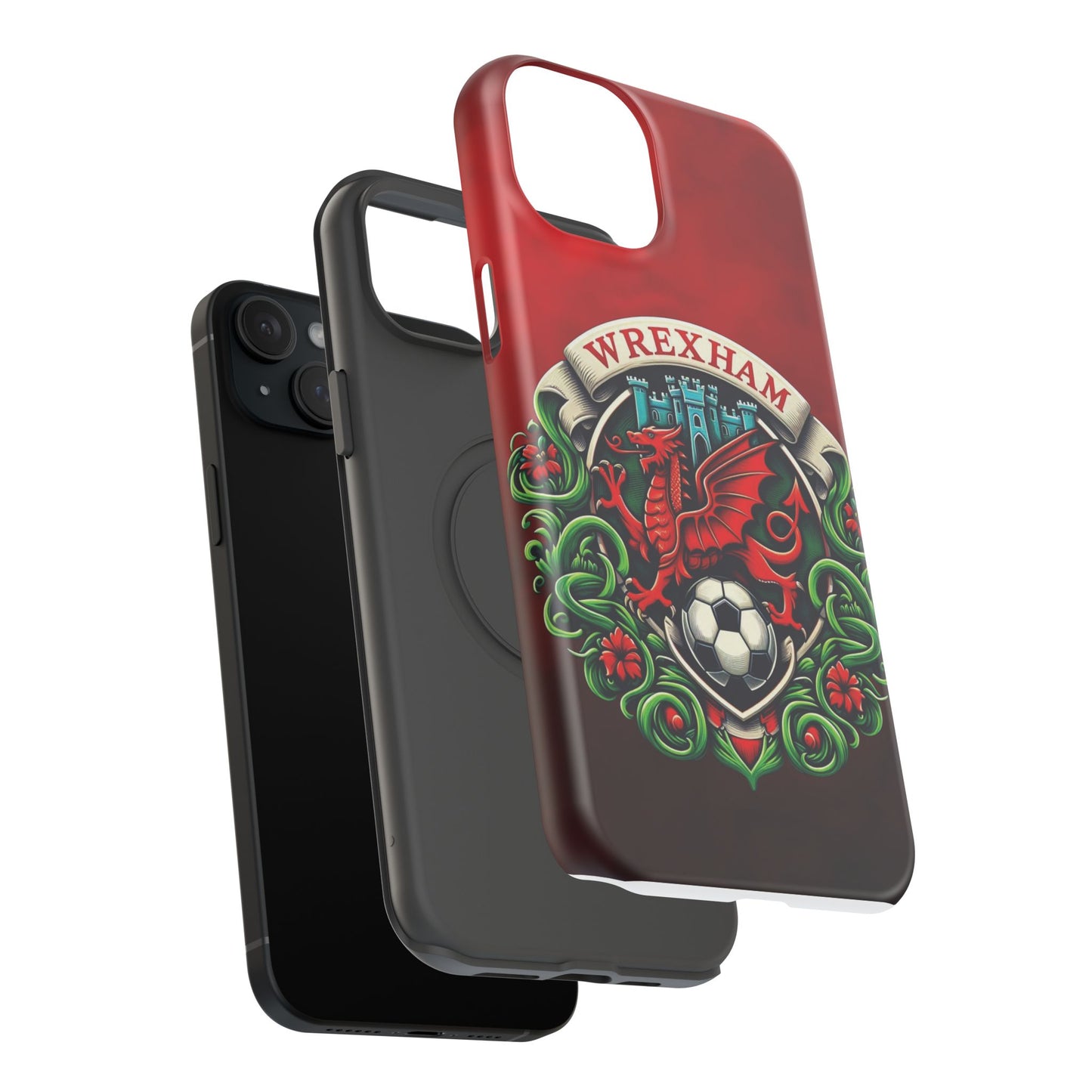 Wrexham Crest Impact-Resistant Cases