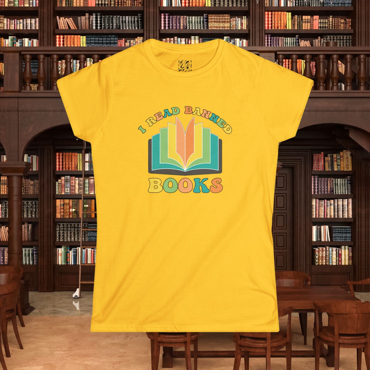 I Read Banned Books Women's Softstyle Tee