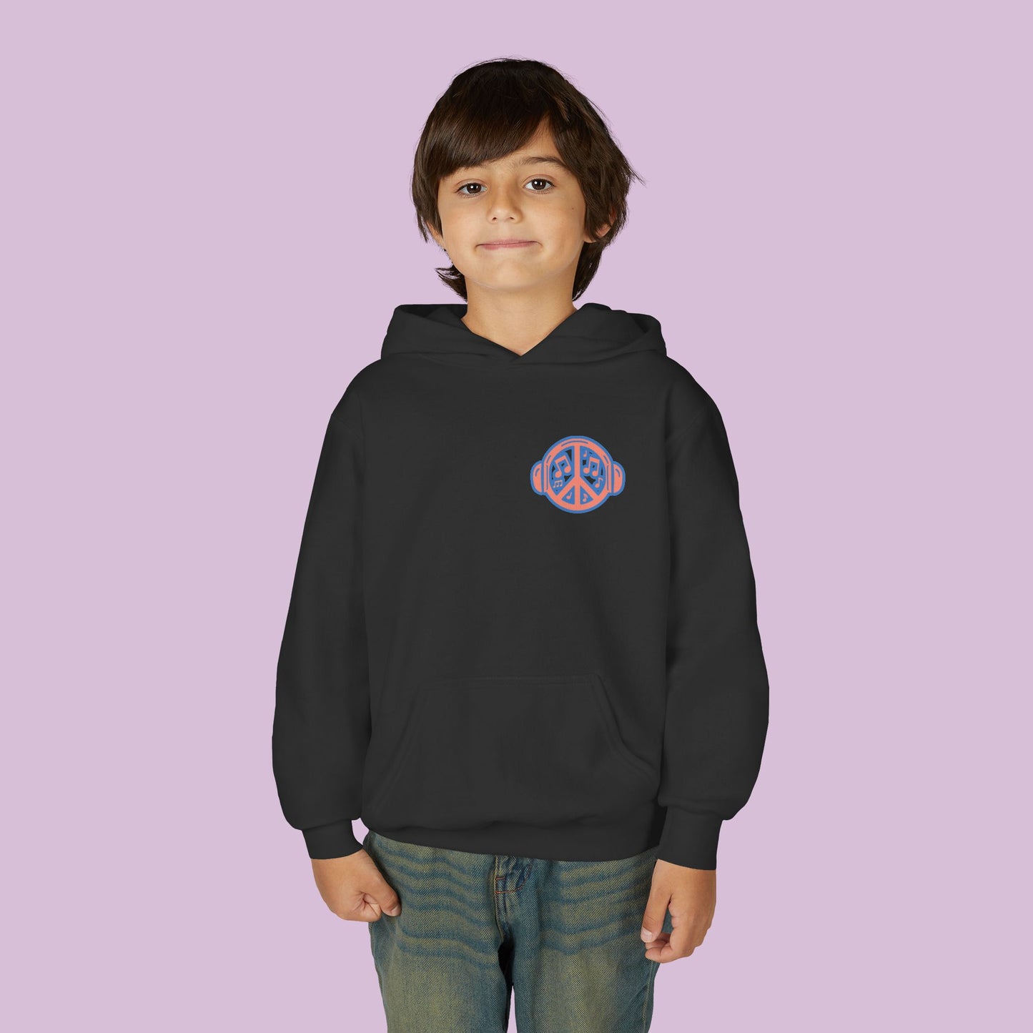 "Beats Not Bombs" Peace Youth Hoodie