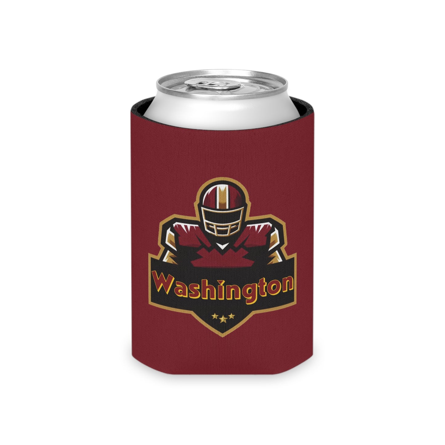 Washington Football Player Logo Can Cooler