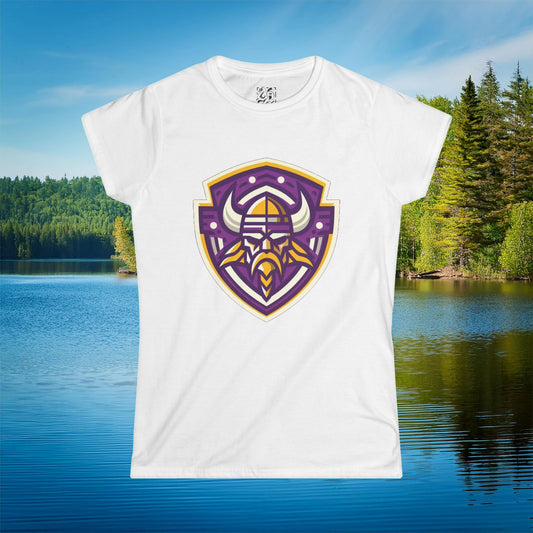 Minnesota Football Logo Women's Softstyle Tee